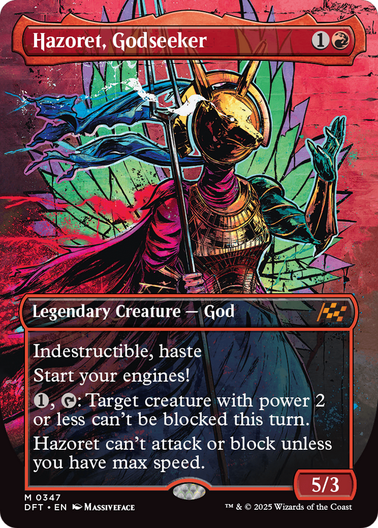 Hazoret, Godseeker (Borderless) [Aetherdrift] | Odin's Place