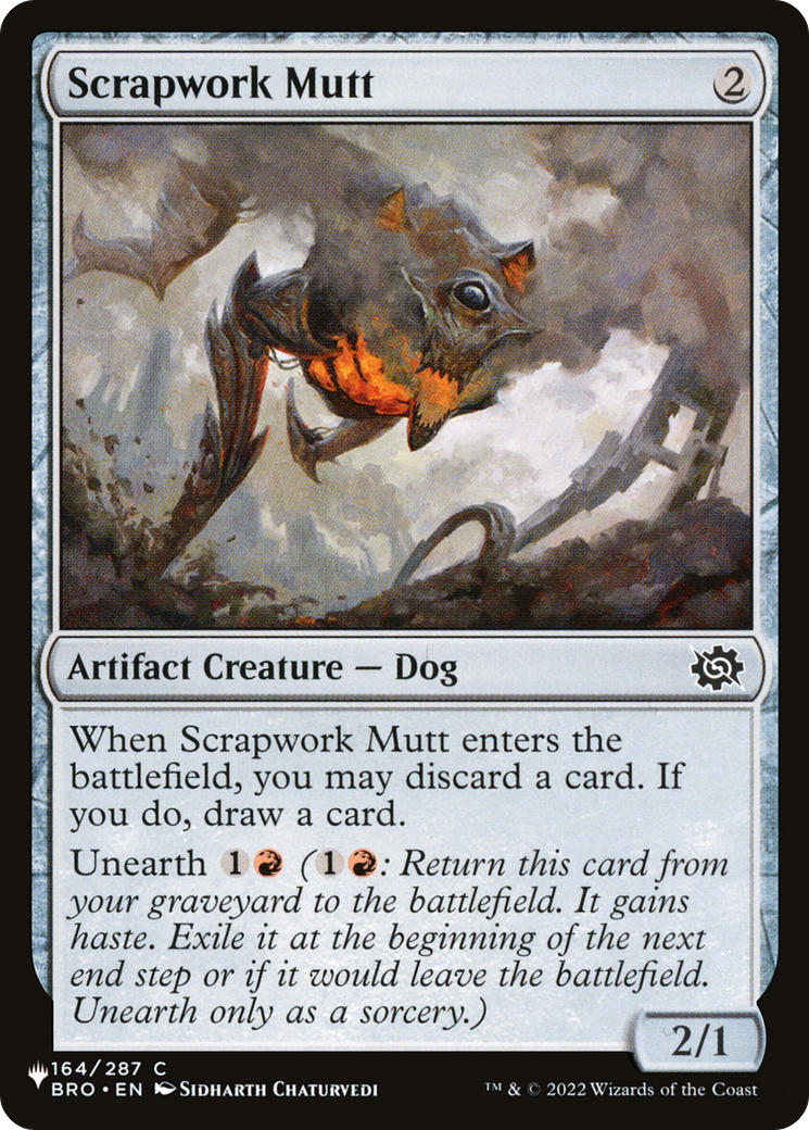 Scrapwork Mutt [The List] | Odin's Place