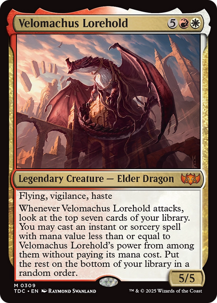 Velomachus Lorehold [Tarkir: Dragonstorm Commander] | Odin's Place