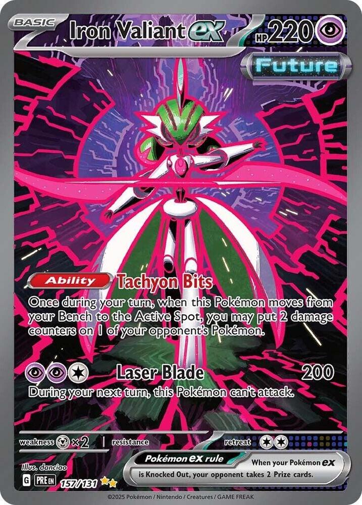 Iron Valiant ex (157/131) [Scarlet & Violet: Prismatic Evolutions] | Odin's Place