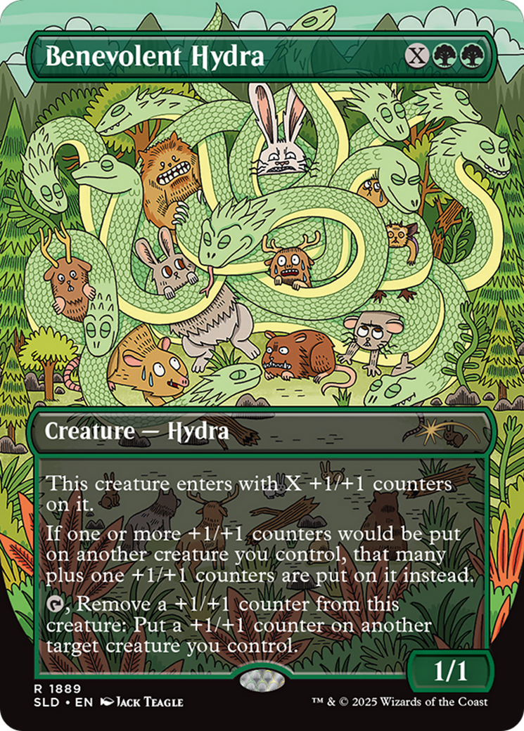 Benevolent Hydra (Rainbow Foil) [Secret Lair Drop Series] | Odin's Place