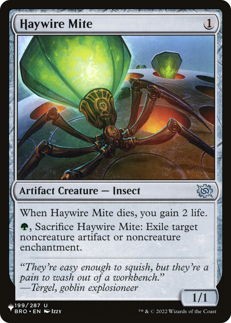 Haywire Mite [The List] | Odin's Place