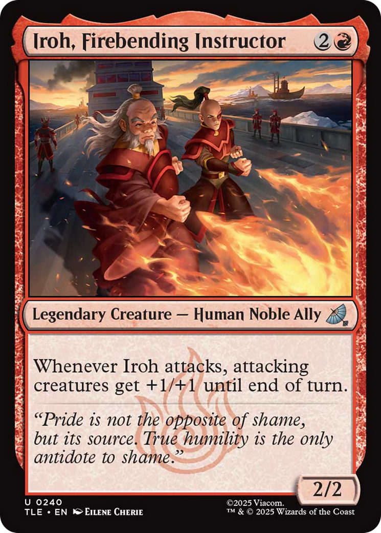 Iroh, Firebending Instructor [Avatar: The Last Airbender: Eternal-Legal] | Odin's Place