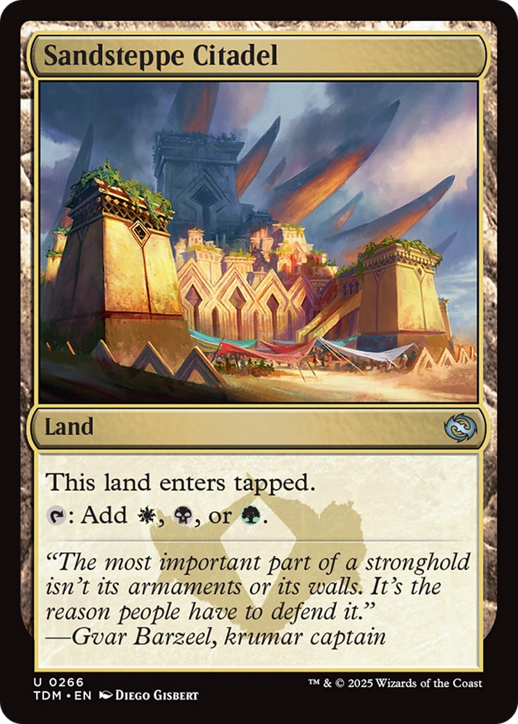 Sandsteppe Citadel [Tarkir: Dragonstorm] | Odin's Place
