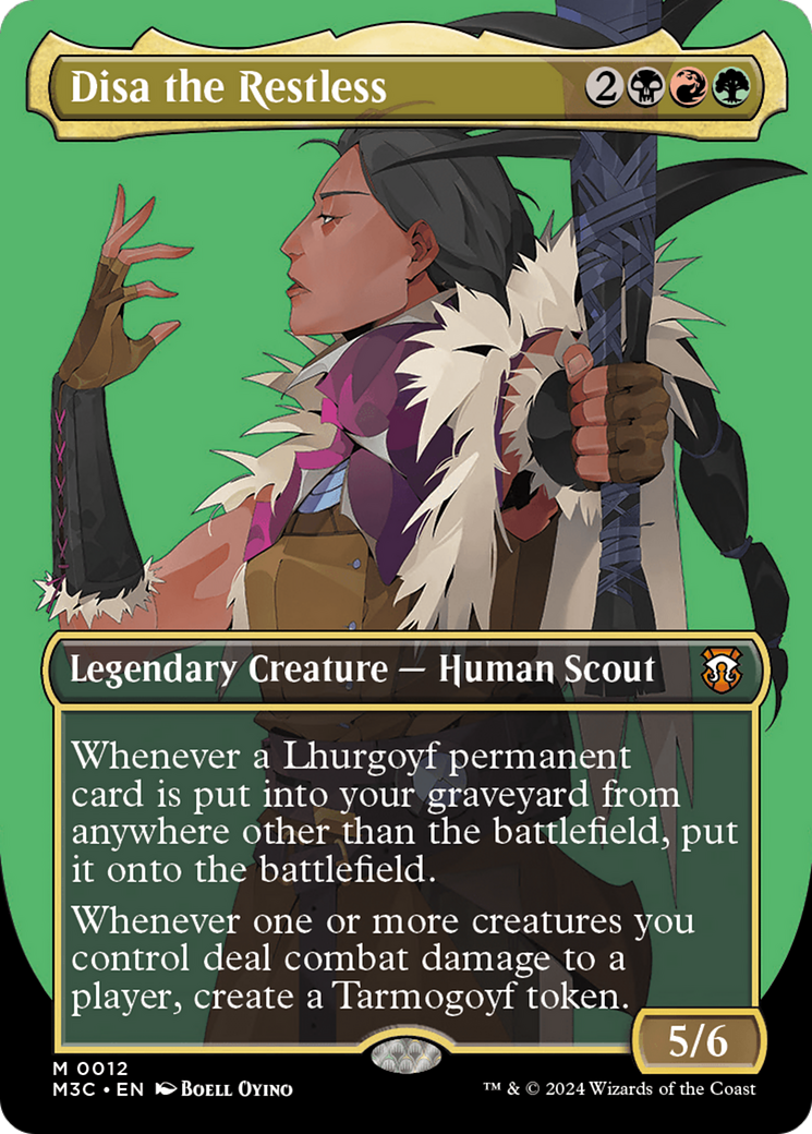 Disa the Restless (Borderless) [Modern Horizons 3 Commander] | Odin's Place