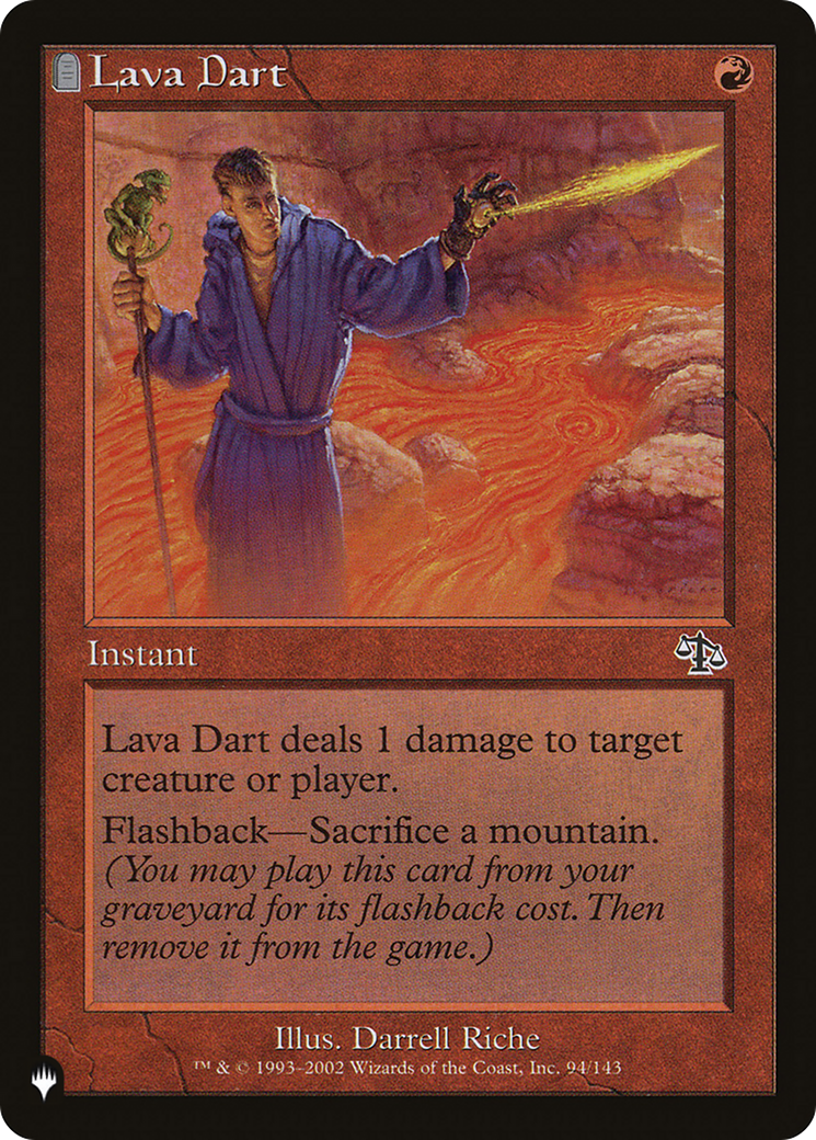 Lava Dart [The List] | Odin's Place