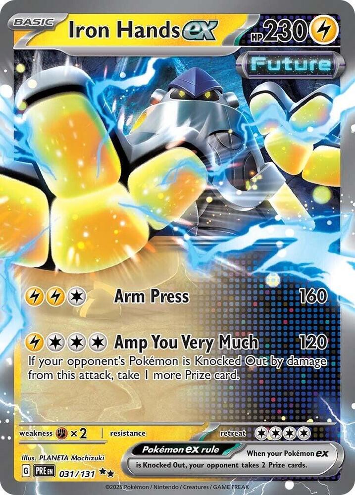 Iron Hands ex (031/131) [Scarlet & Violet: Prismatic Evolutions] | Odin's Place