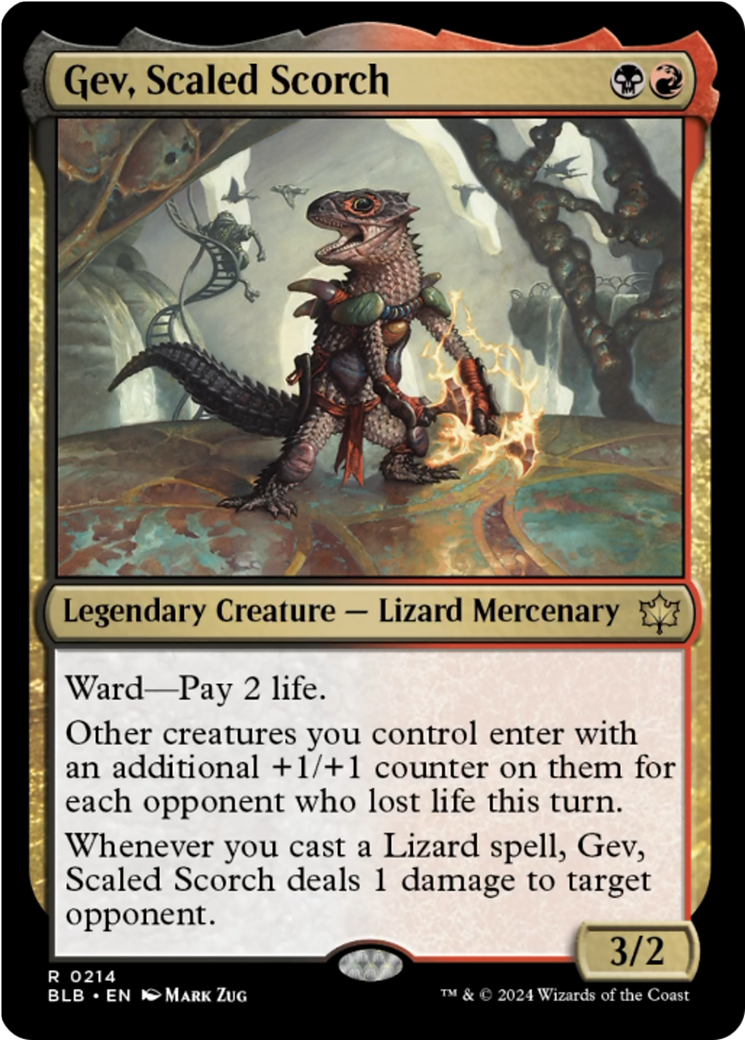 Gev, Scaled Scorch [Bloomburrow] | Odin's Place