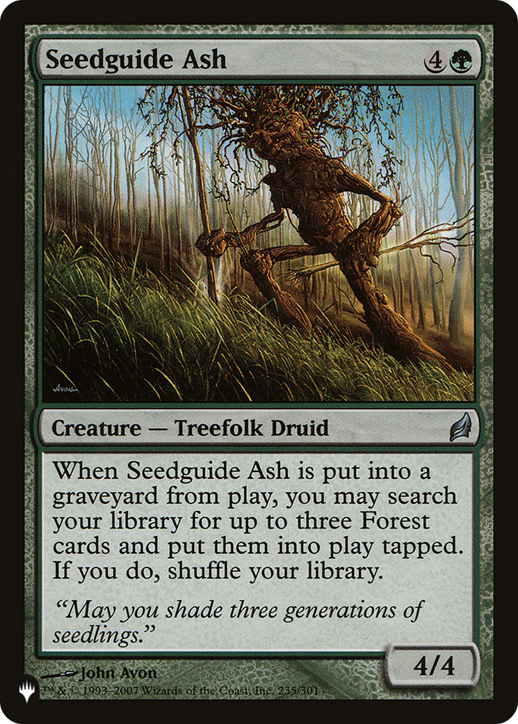 Seedguide Ash [The List] | Odin's Place