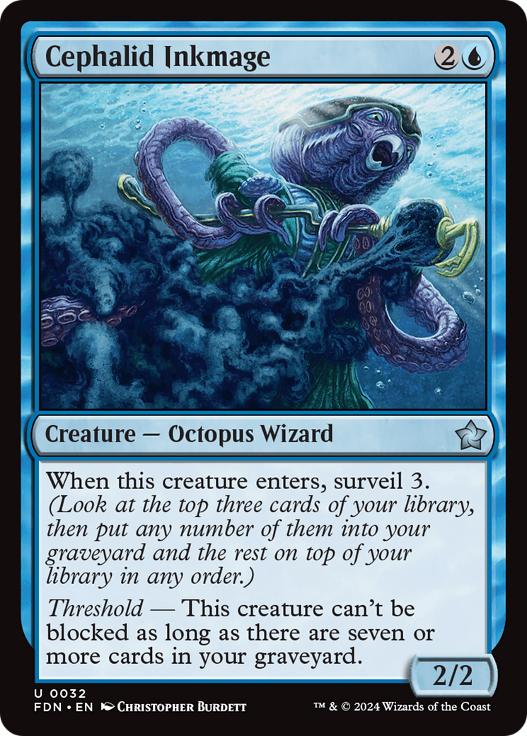 Cephalid Inkmage [Foundations] | Odin's Place