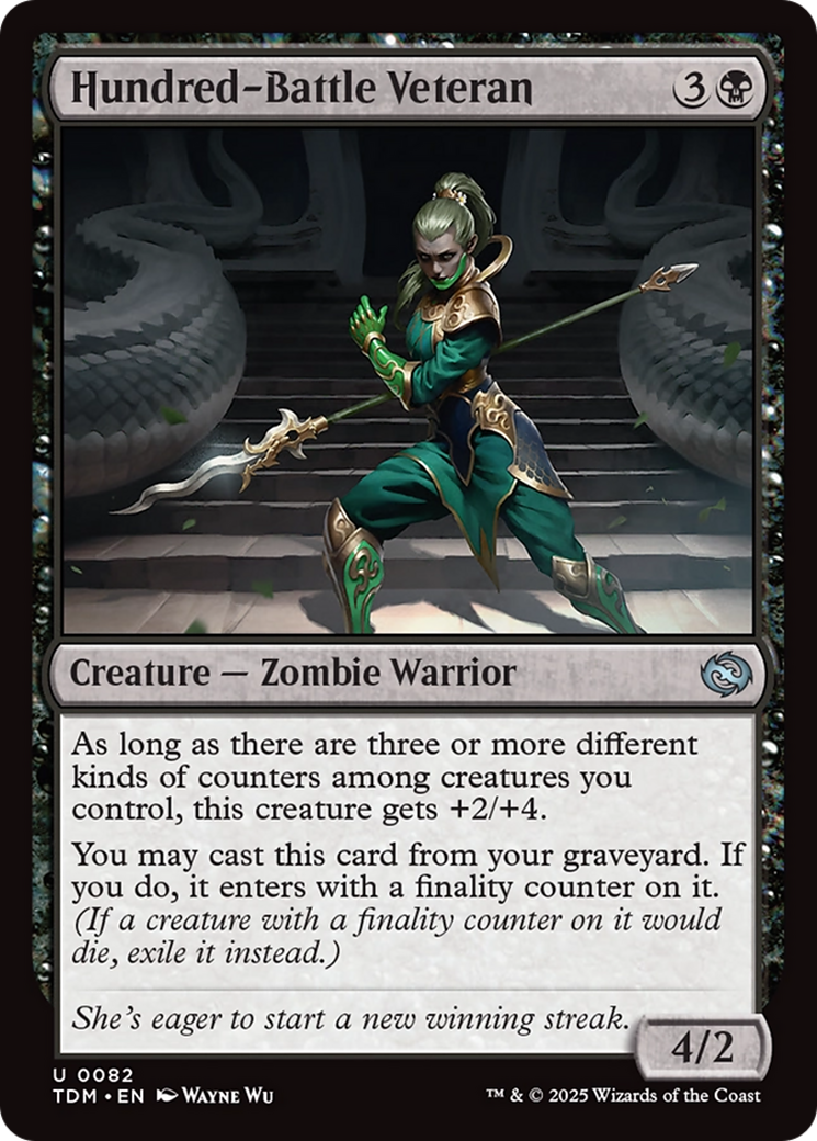Hundred-Battle Veteran [Tarkir: Dragonstorm] | Odin's Place