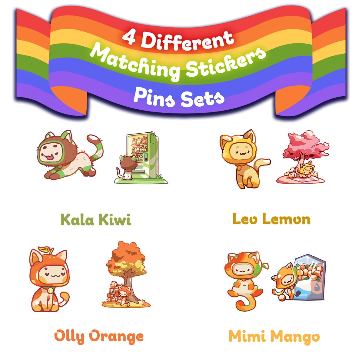 1985 Games: Milk Carton Mystery Dice Different Fruit Kawaii Cats Blind Box | Odin's Place