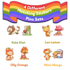 1985 Games: Milk Carton Mystery Dice Different Fruit Kawaii Cats Blind Box | Odin's Place