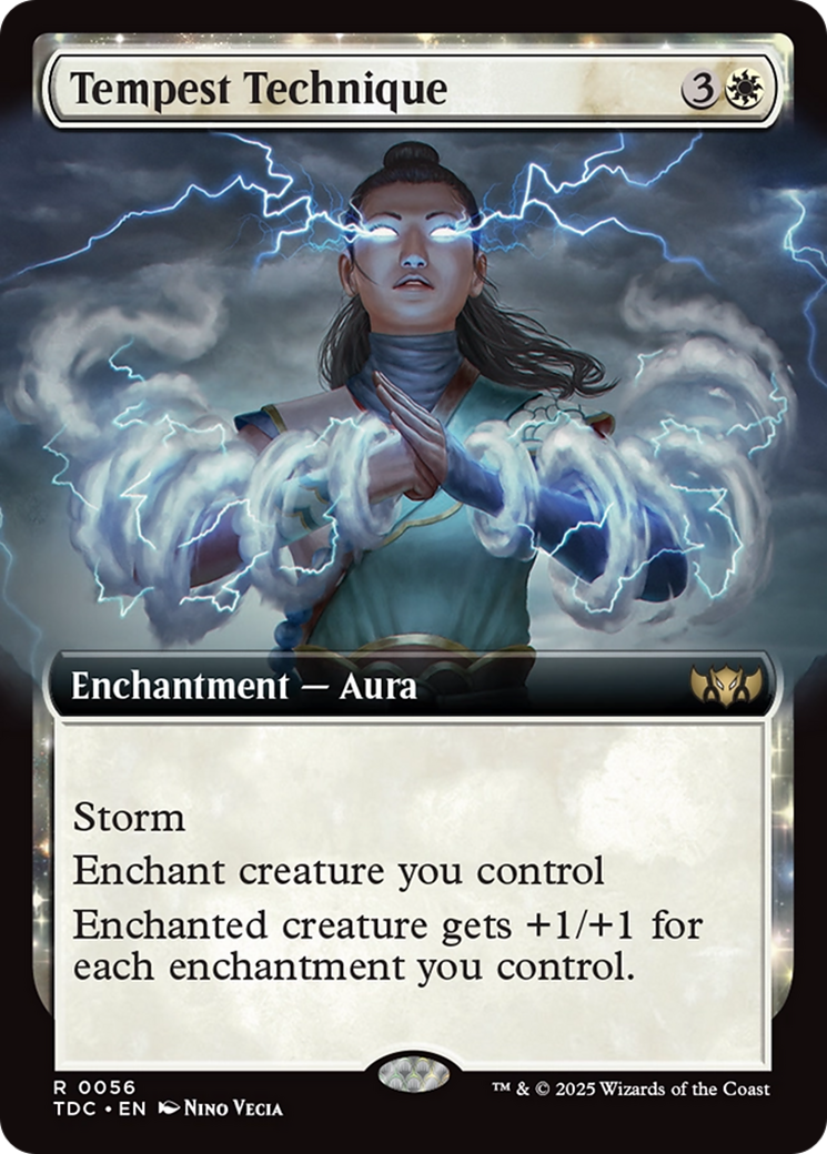 Tempest Technique (Extended Art) [Tarkir: Dragonstorm Commander] | Odin's Place
