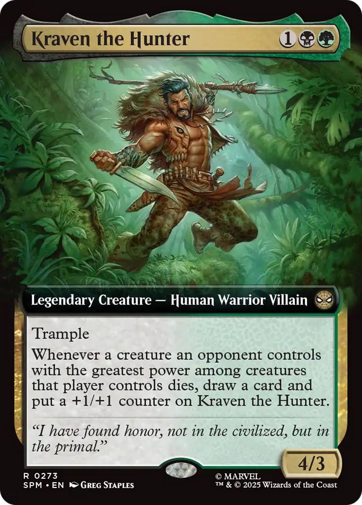 Kraven the Hunter (Extended Art) [Marvel's Spider-Man] | Odin's Place