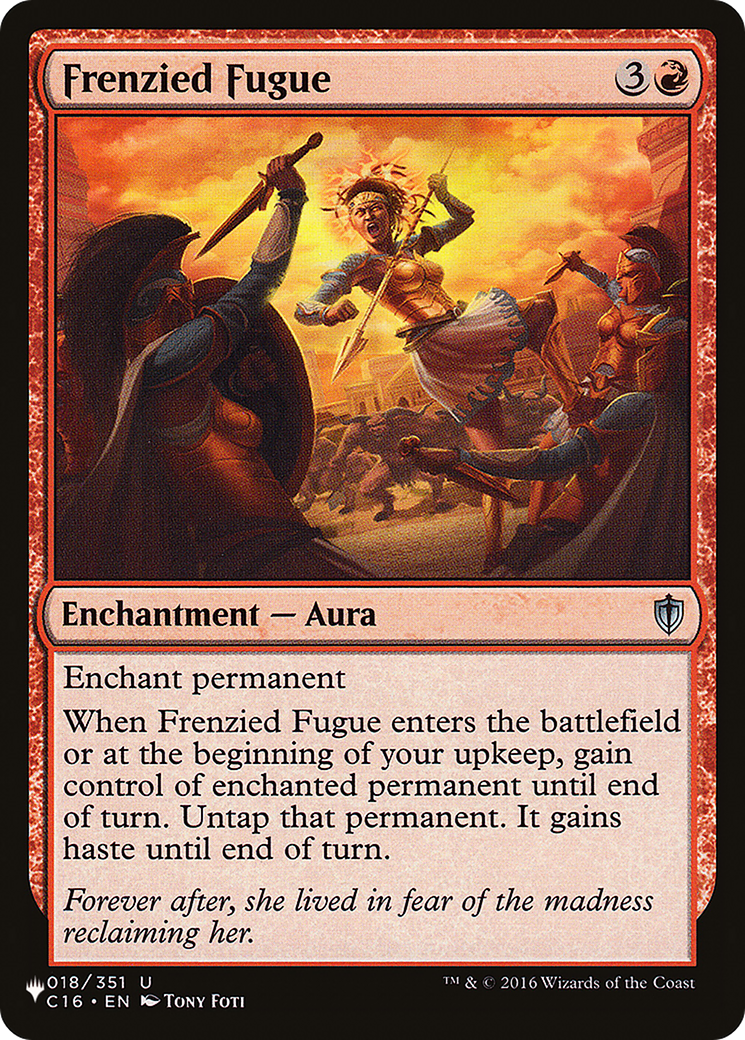 Frenzied Fugue [The List] | Odin's Place
