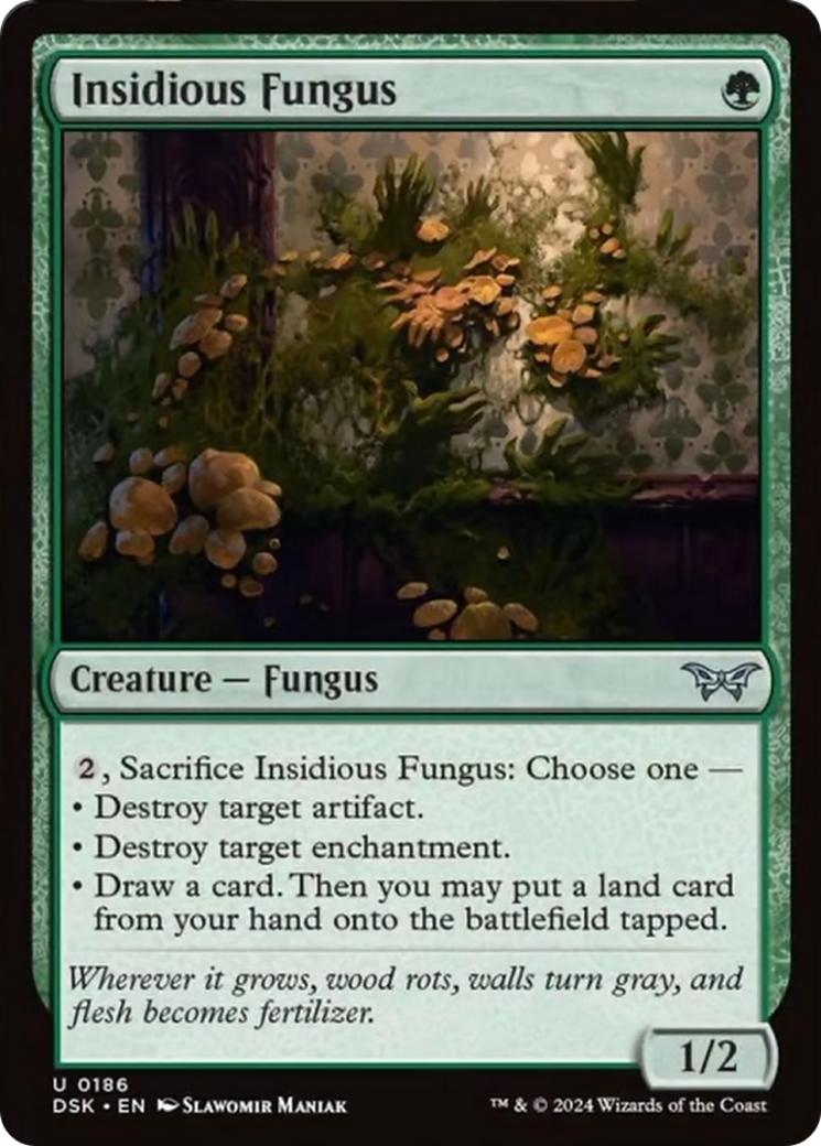Insidious Fungus [Duskmourn: House of Horror] | Odin's Place