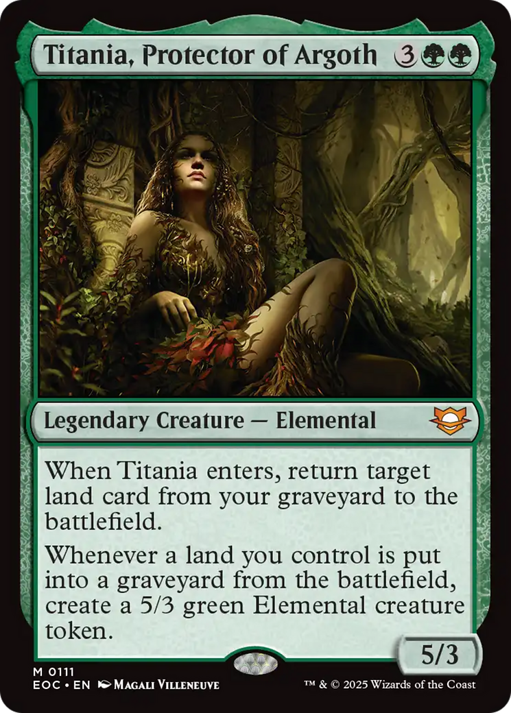 Titania, Protector of Argoth [Edge of Eternities Commander] | Odin's Place