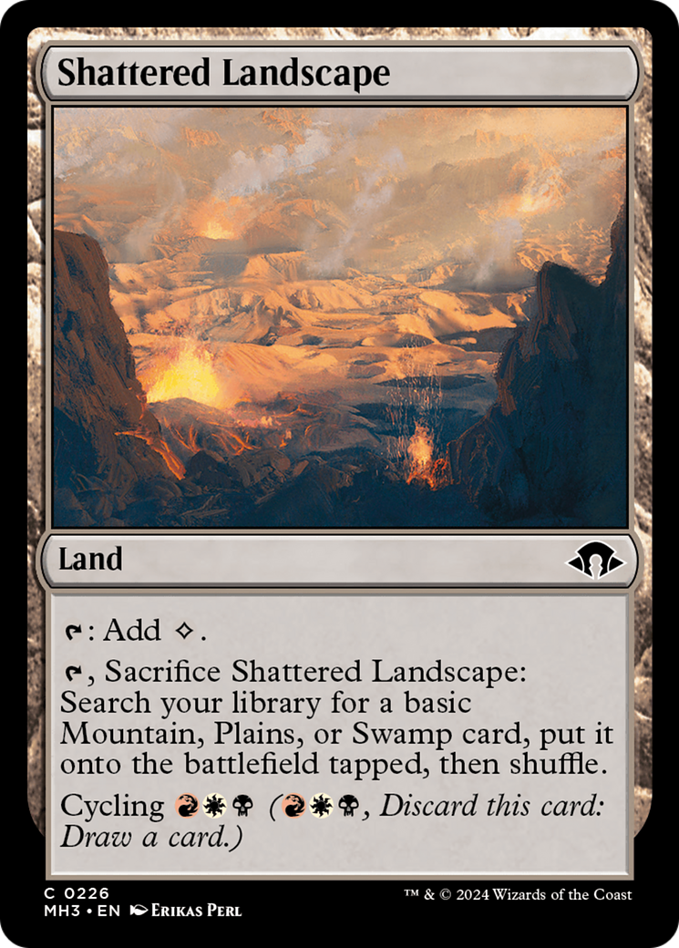 Shattered Landscape [Modern Horizons 3] | Odin's Place