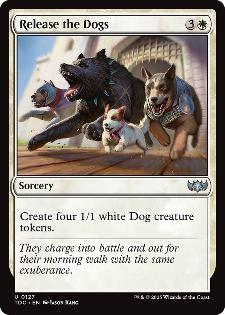 Release the Dogs [Tarkir: Dragonstorm Commander] | Odin's Place