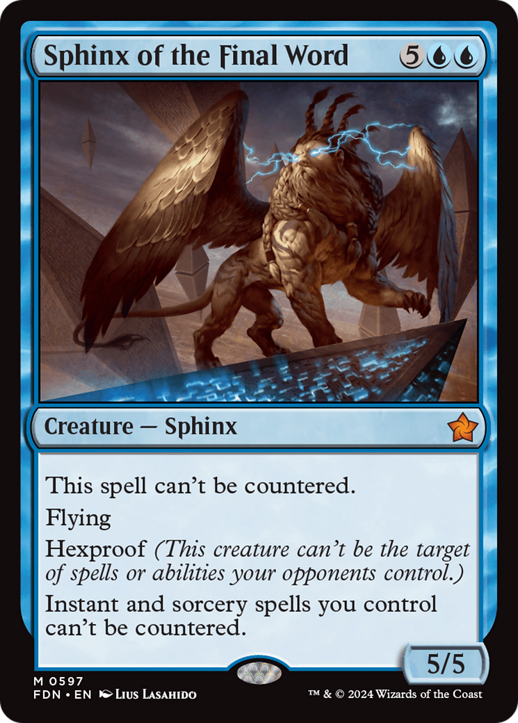 Sphinx of the Final Word [Foundations] | Odin's Place