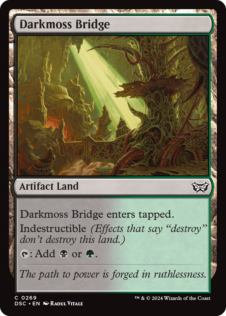Darkmoss Bridge [Duskmourn: House of Horror Commander] | Odin's Place