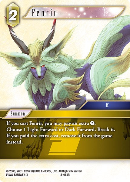Fenrir [Opus VIII] | Odin's Place