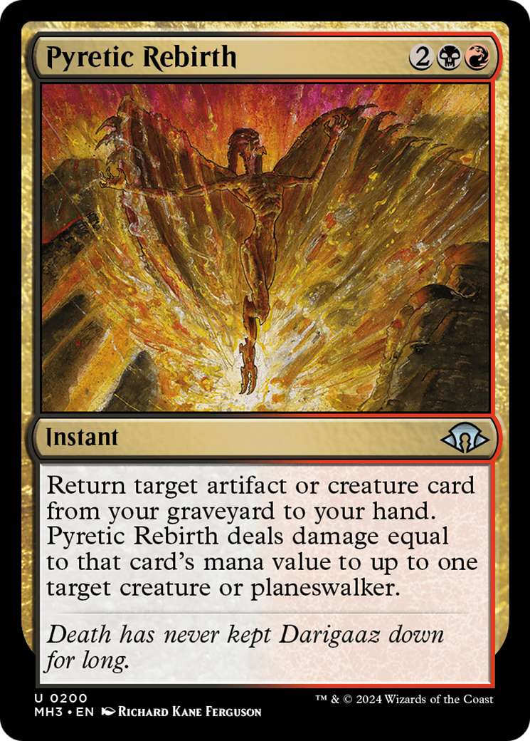 Pyretic Rebirth [Modern Horizons 3] | Odin's Place