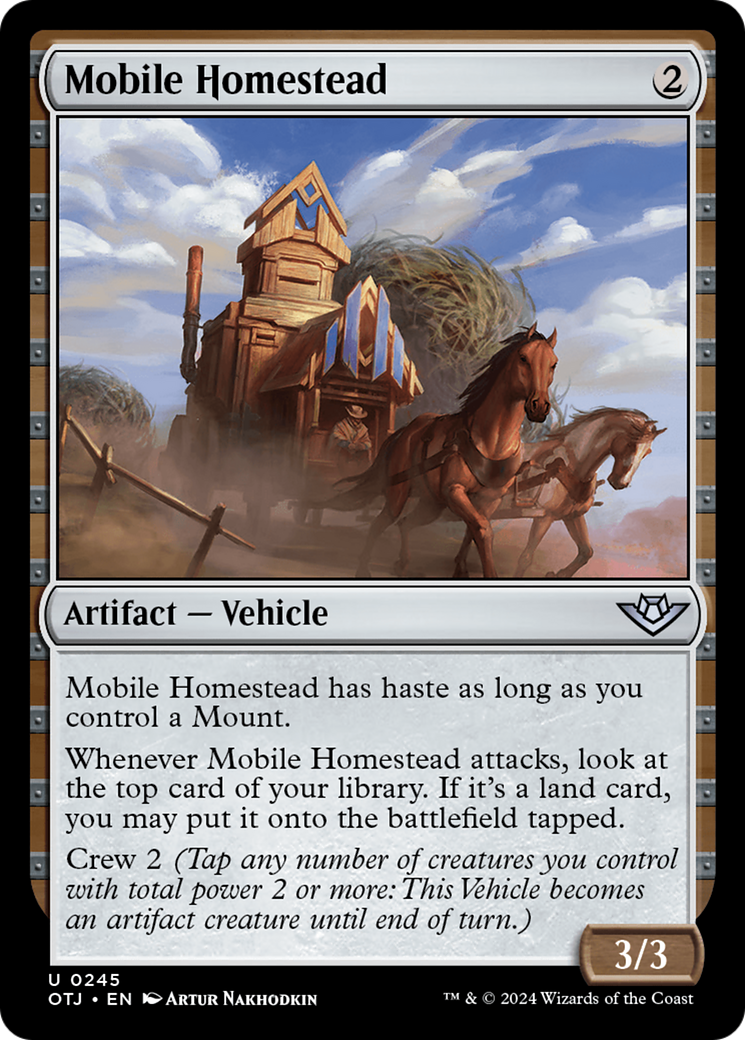 Mobile Homestead [Outlaws of Thunder Junction] | Odin's Place