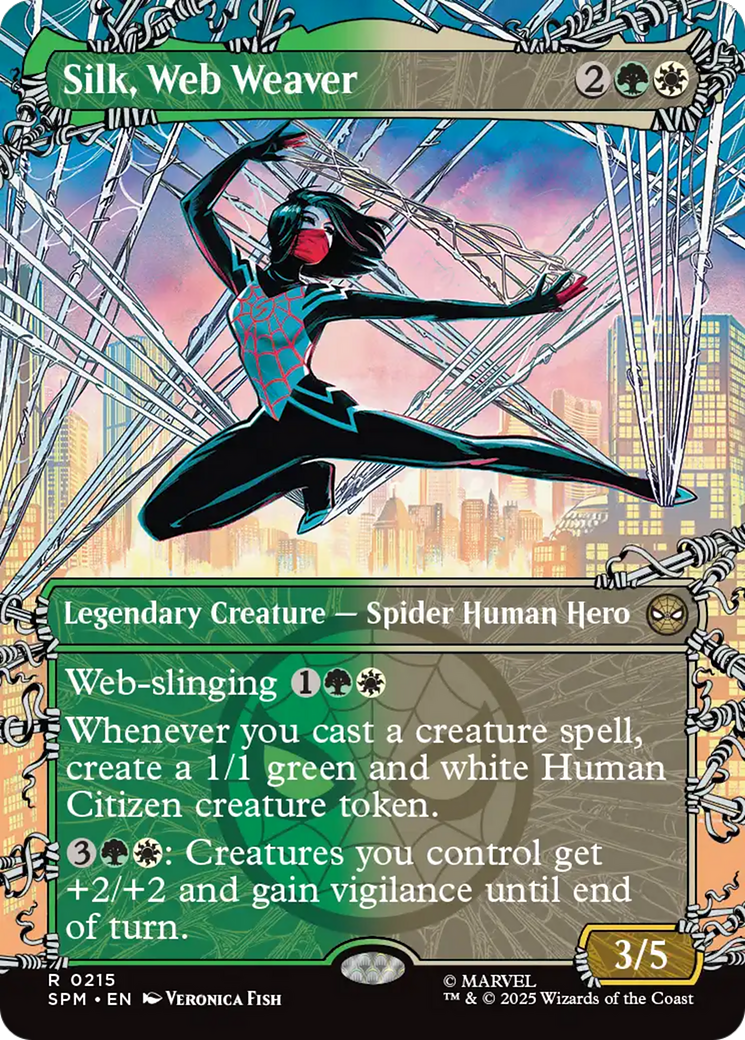 Silk, Web Weaver (Borderless) [Marvel's Spider-Man] | Odin's Place