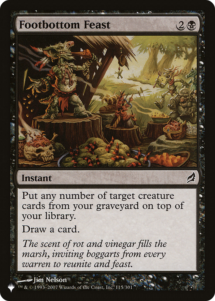 Footbottom Feast [The List] | Odin's Place