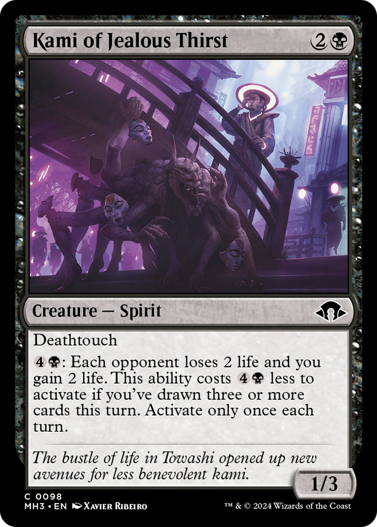 Kami of Jealous Thirst [Modern Horizons 3] | Odin's Place