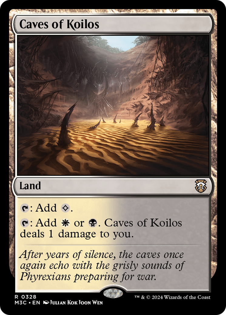 Caves of Koilos (Ripple Foil) [Modern Horizons 3 Commander] | Odin's Place