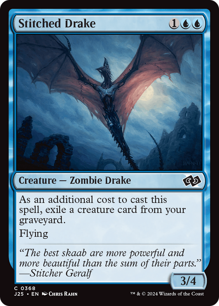 Stitched Drake [Foundations Jumpstart] | Odin's Place