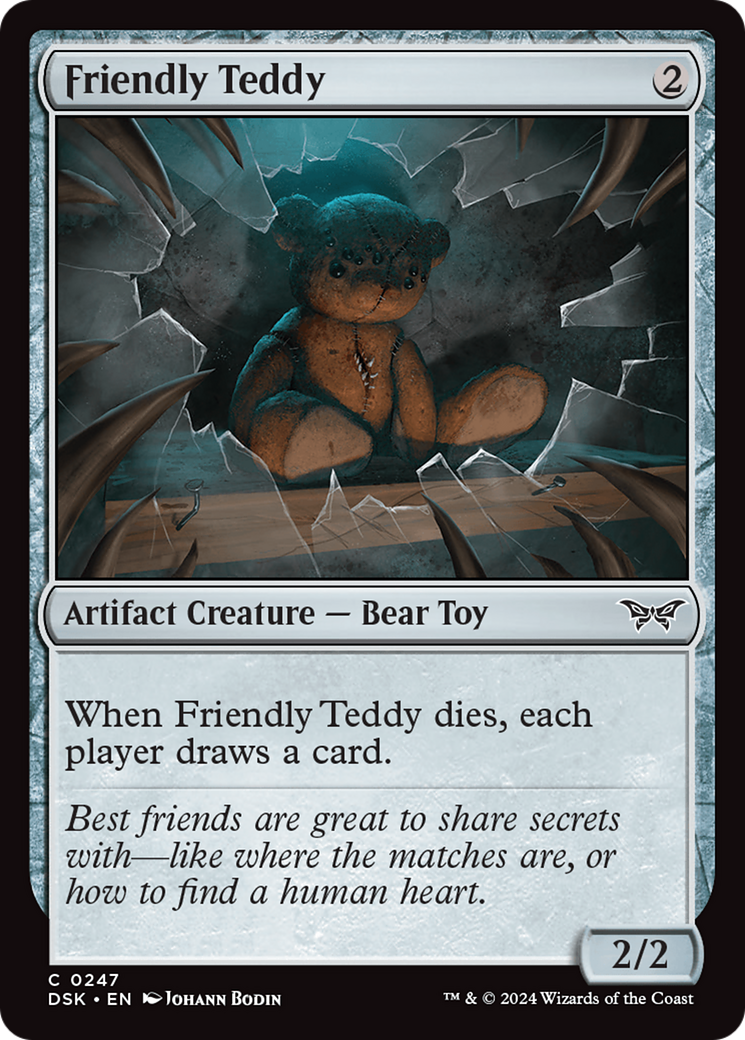 Friendly Teddy [Duskmourn: House of Horror] | Odin's Place