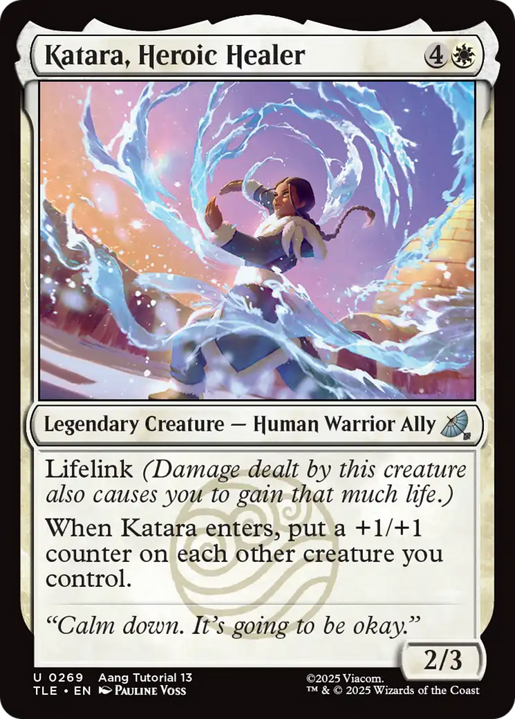 Katara, Heroic Healer (0269) [Avatar: The Last Airbender: Eternal-Legal] | Odin's Place