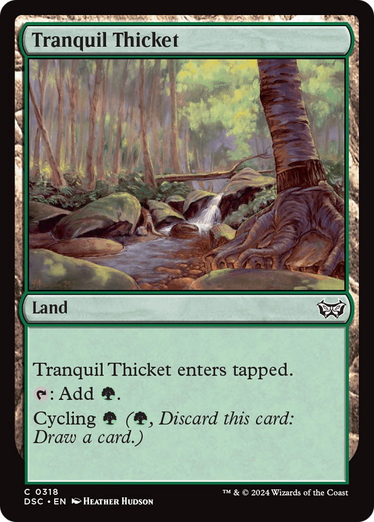 Tranquil Thicket [Duskmourn: House of Horror Commander] | Odin's Place
