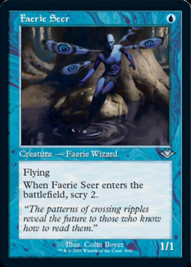 Faerie Seer (Retro Foil Etched) [Modern Horizons] | Odin's Place