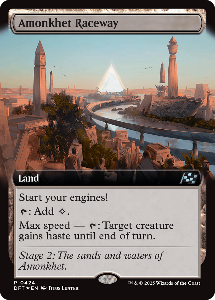 Amonkhet Raceway (Extended Art) [Aetherdrift] | Odin's Place
