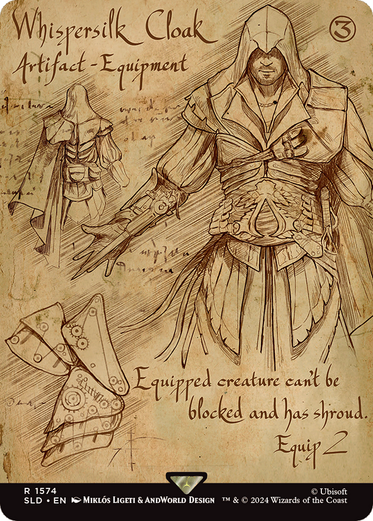 Whispersilk Cloak [Secret Lair Drop Series] | Odin's Place
