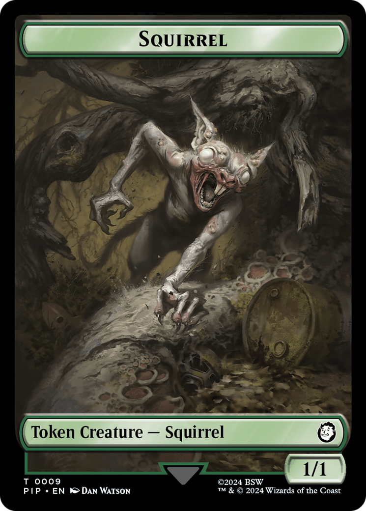 Energy Reserve // Squirrel Double-Sided Token [Fallout Tokens] | Odin's Place