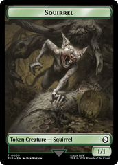 Radiation // Squirrel Double-Sided Token [Fallout Tokens] | Odin's Place