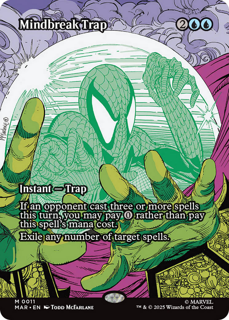 Mindbreak Trap (Borderless) [Marvel's Spider-Man: Eternal-Legal] | Odin's Place