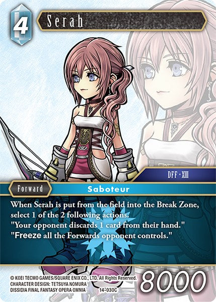 Serah [Opus XIV: Crystal Abyss] | Odin's Place