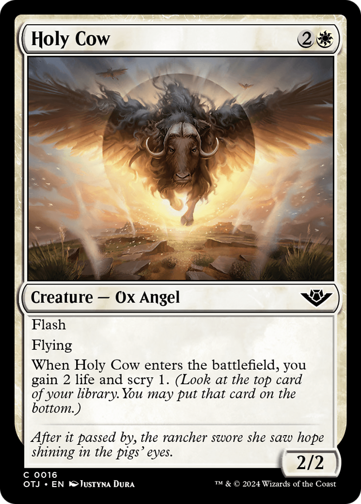 Holy Cow [Outlaws of Thunder Junction] | Odin's Place