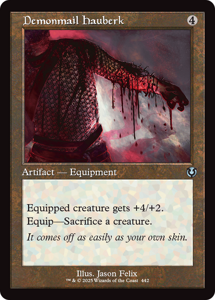 Demonmail Hauberk (Retro Frame) [Innistrad Remastered] | Odin's Place