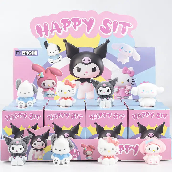 Flocked Mini Hello Kitty Blind Box | Odin's Place