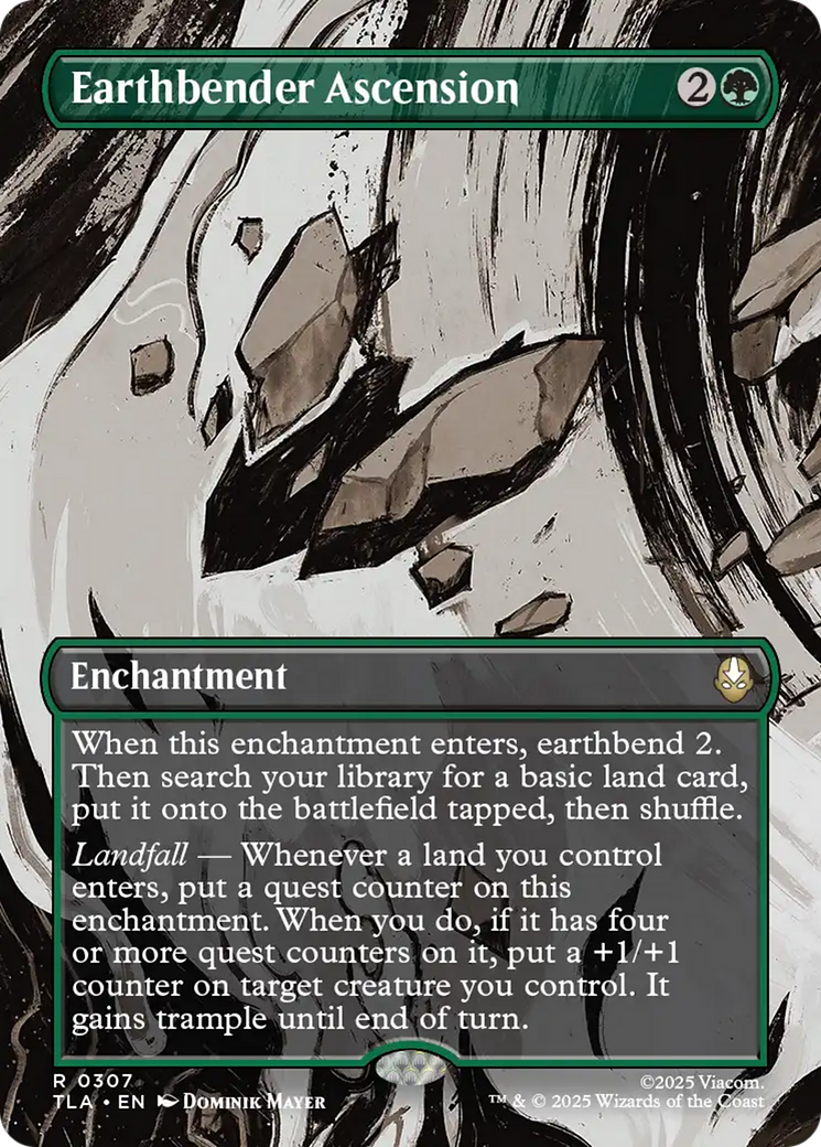 Earthbender Ascension (Borderless) [Avatar: The Last Airbender] | Odin's Place