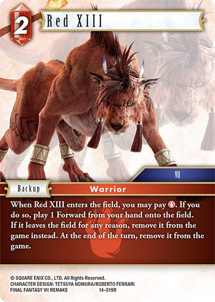 Red XIII [Opus XIV: Crystal Abyss] | Odin's Place