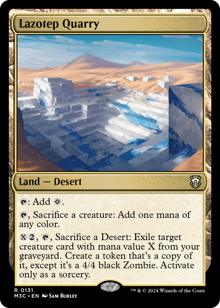 Lazotep Quarry (Extended Art) [Modern Horizons 3 Commander] | Odin's Place